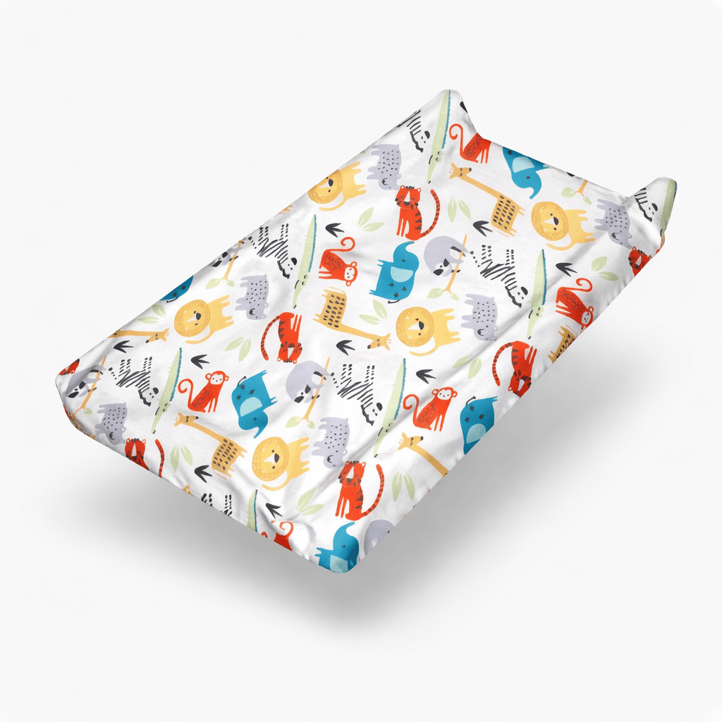 Housse matelas à langer réutilisable Animaux