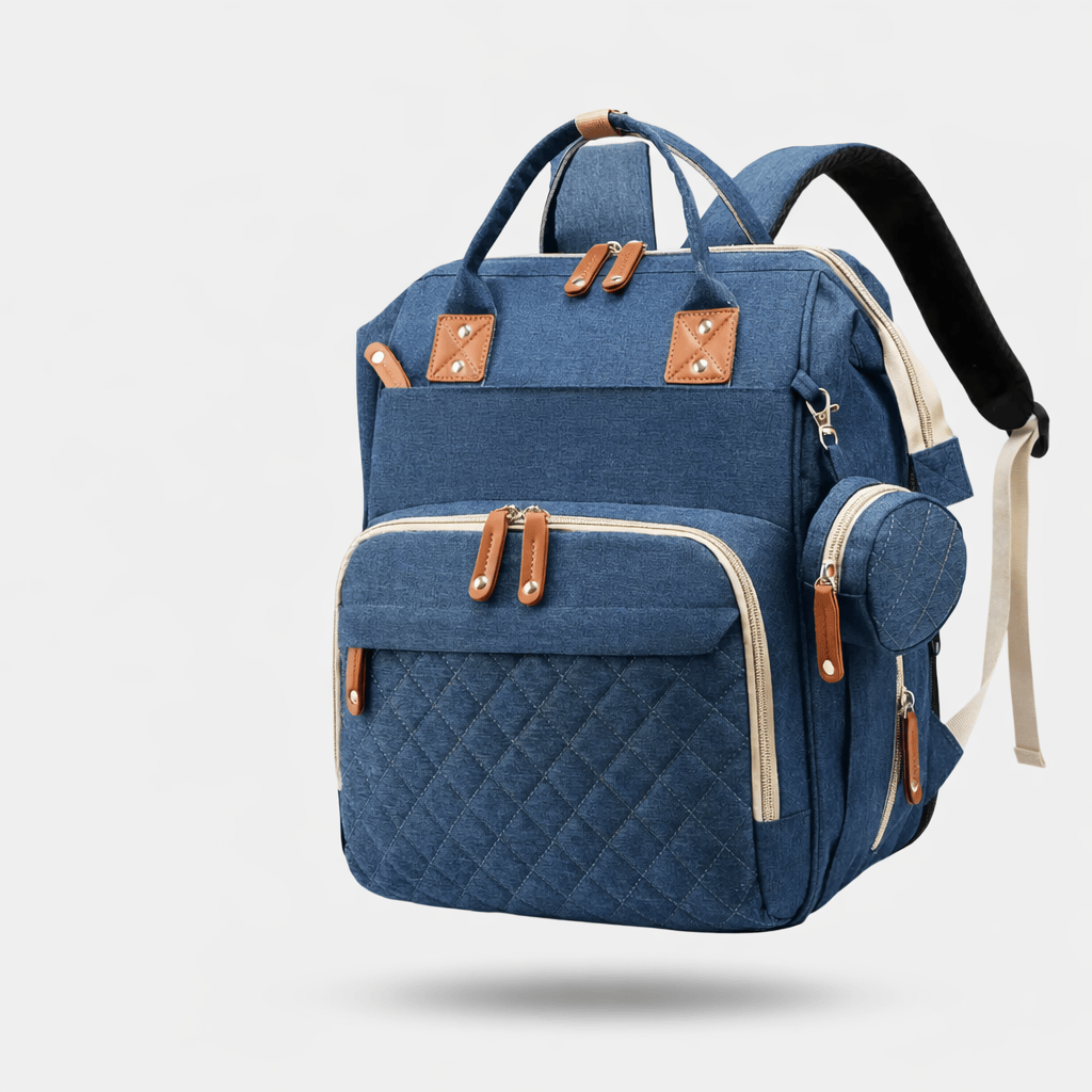 Sac à langer convertible Bleu