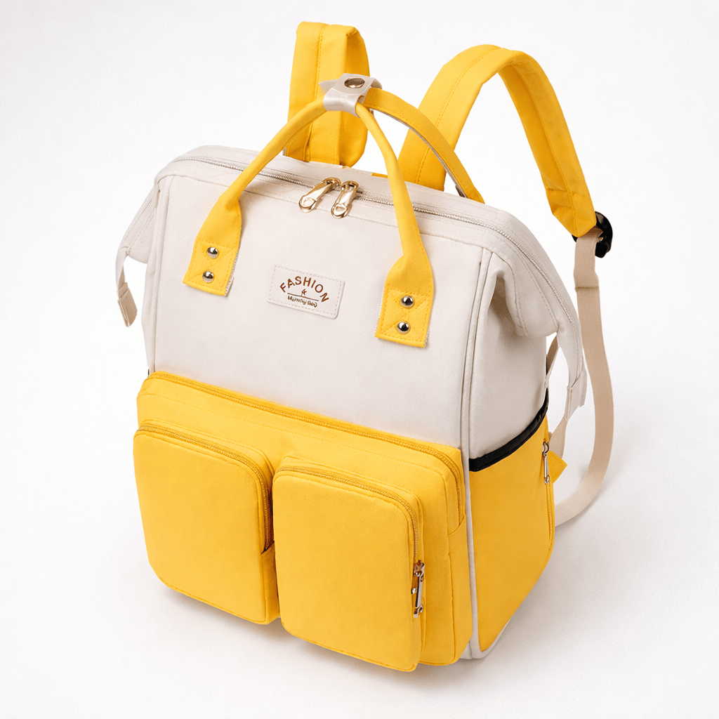 Sac à langer jaune Jaune