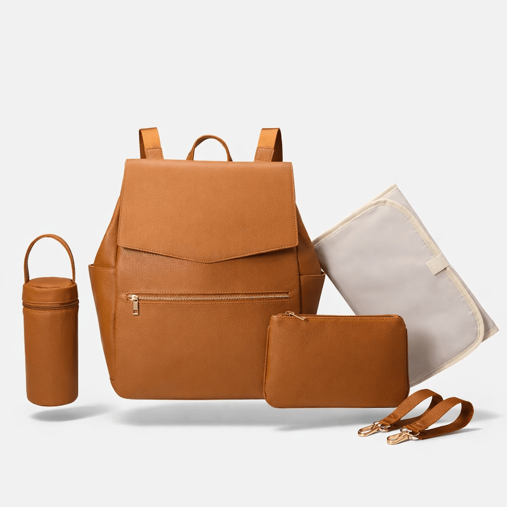 Sac à langer simili cuir