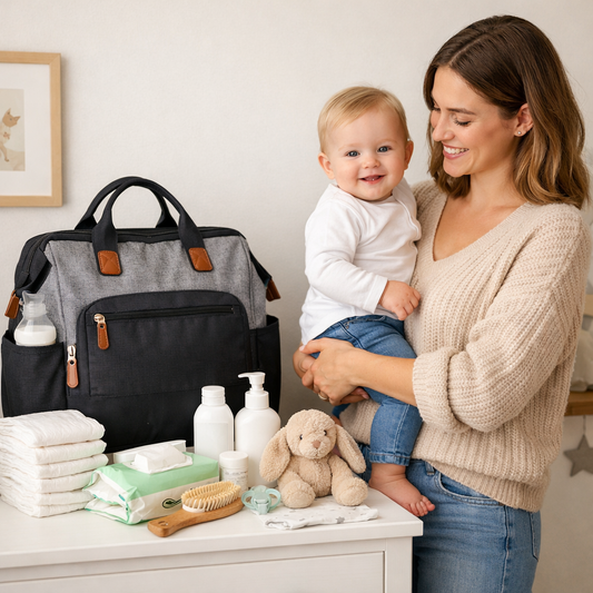 Que mettre dans un sac à langer ? La checklist indispensable pour les sorties avec bébé