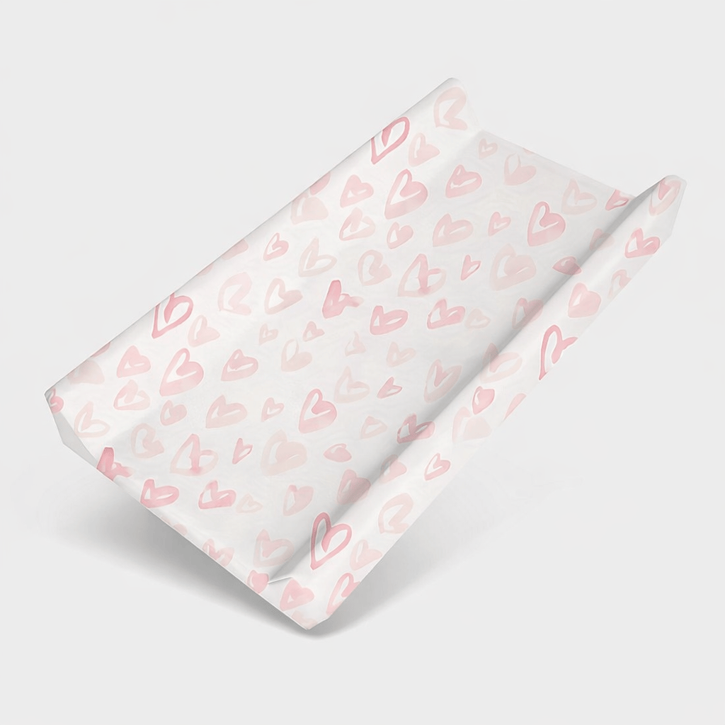 Housse matelas à langer réutilisable Blanc