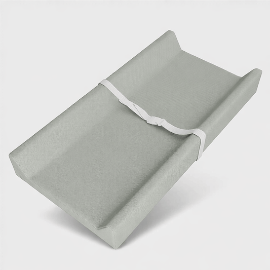 Matelas à langer uni avec sangle Gris