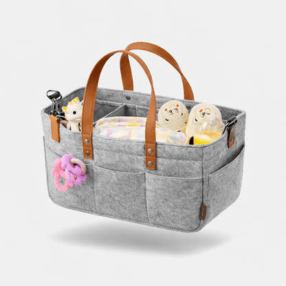 Panier à langer avec poignées