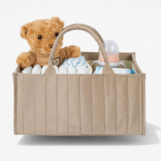 Panier à langer élégant Marron