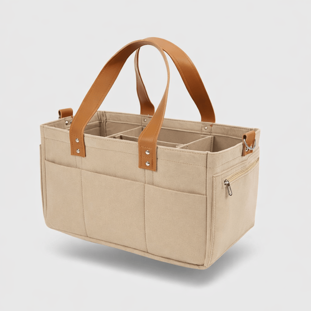 Panier à langer grande capacité Beige