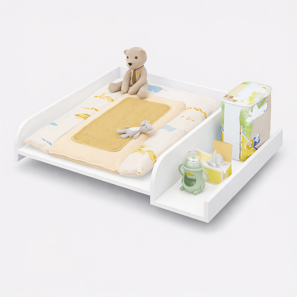 Plan à langer en bois Blanc