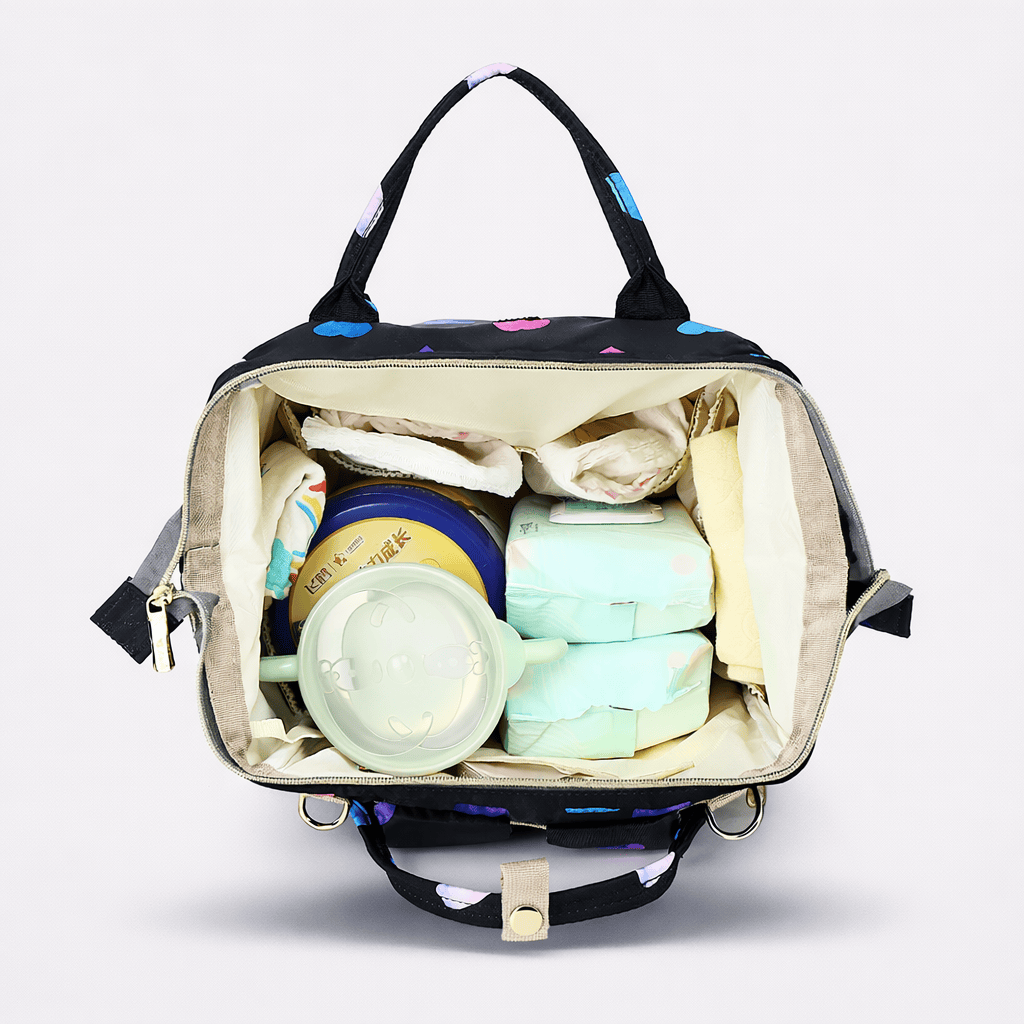 Sac à dos à langer imperméable