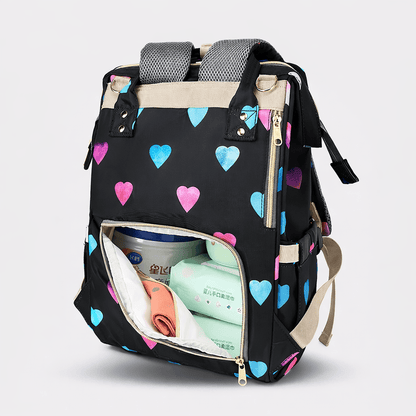 Sac à dos à langer imperméable