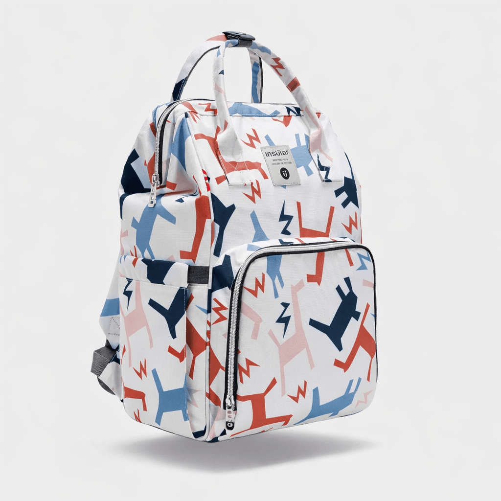 Sac à dos langer coloré Multi-couleur