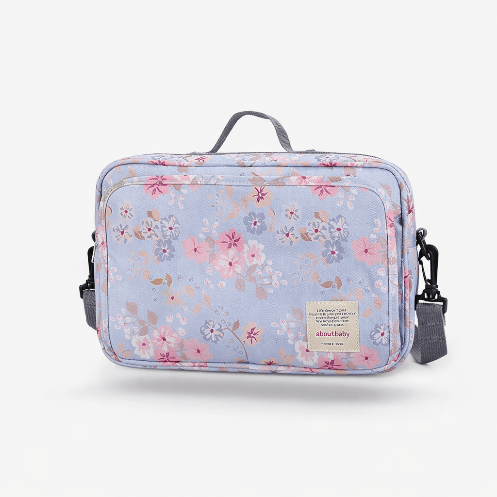 Sac à langer accroche poussette Floral