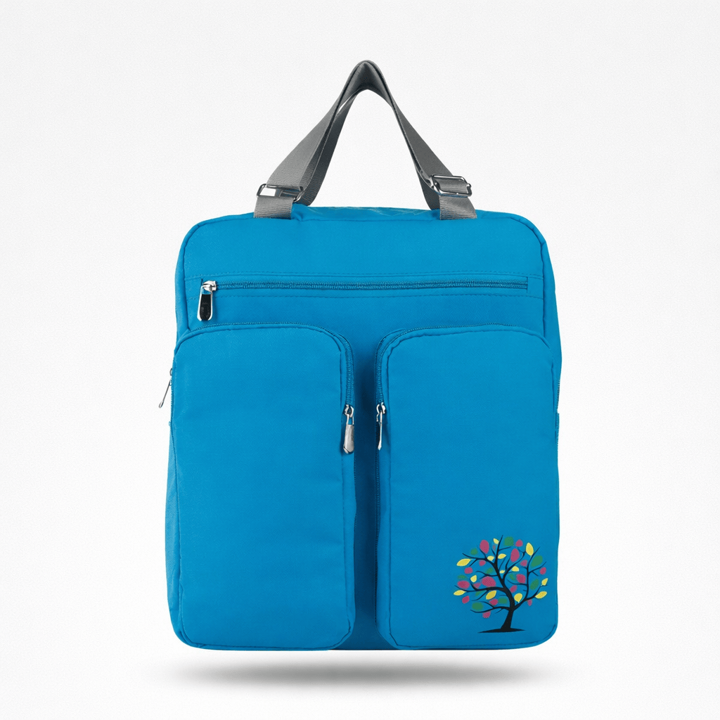Sac à langer avec attache poussette Bleu clair