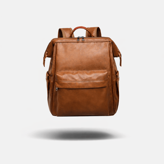 Sac à langer avec tapis Marron