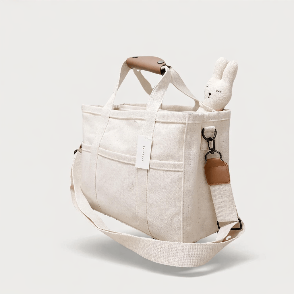 Sac à langer blanc cassé Blanc Cassé