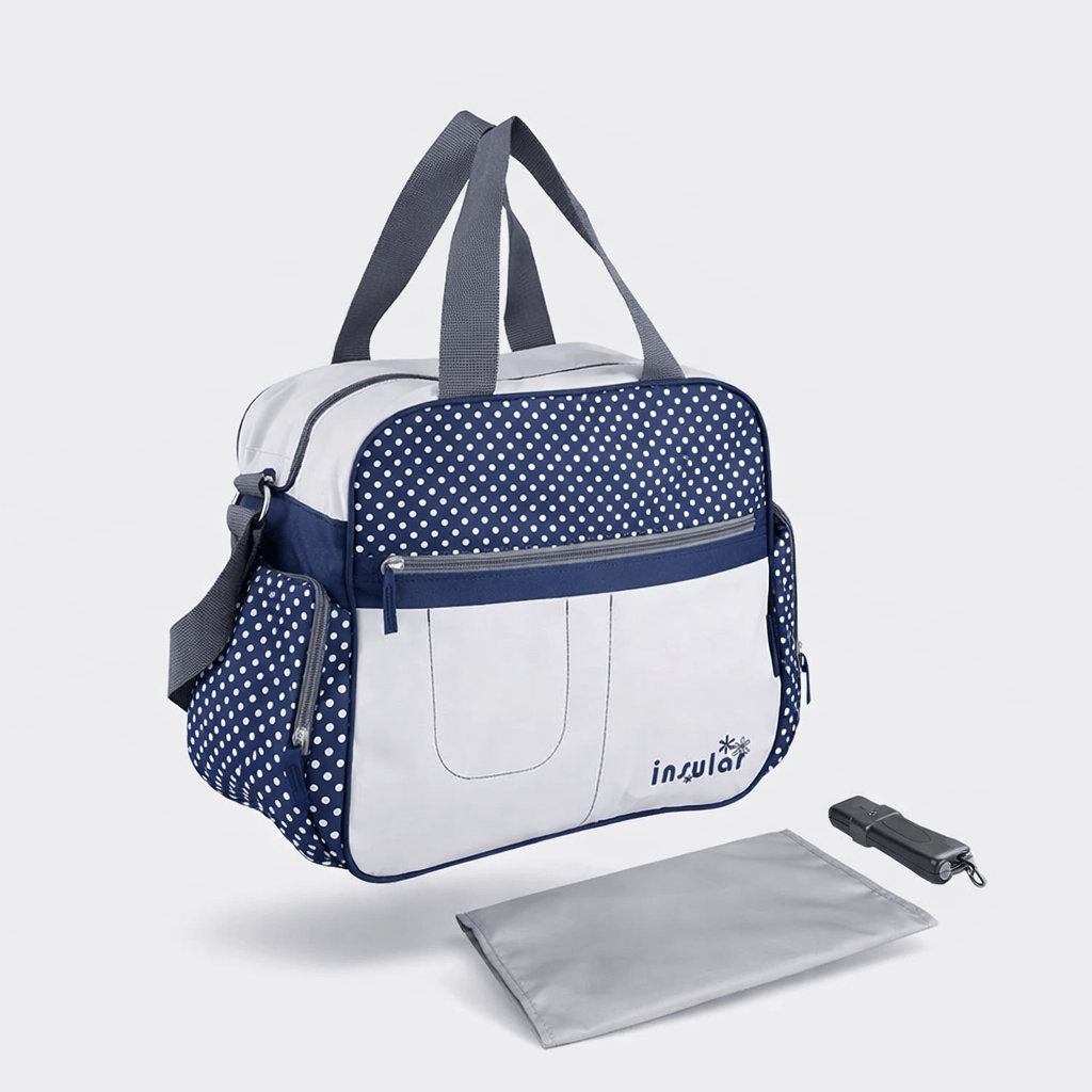Sac à langer bleu indigo Indigo
