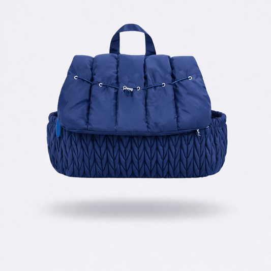 Sac à langer bleu marine Bleu Foncé