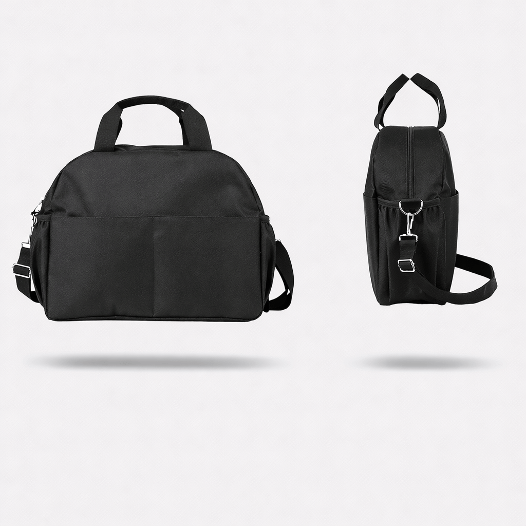 Sac à langer chic Noir