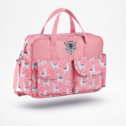 Sac à langer coloré Alpaga Rose