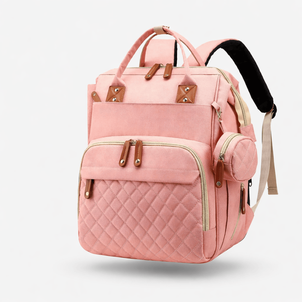 Sac à langer convertible Rose