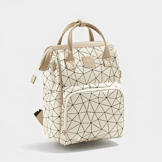 Sac à langer élégant Blanc