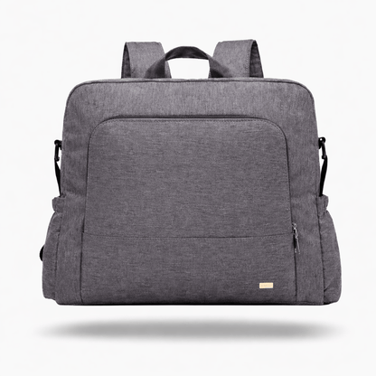 Sac à langer en tissu Gris foncé