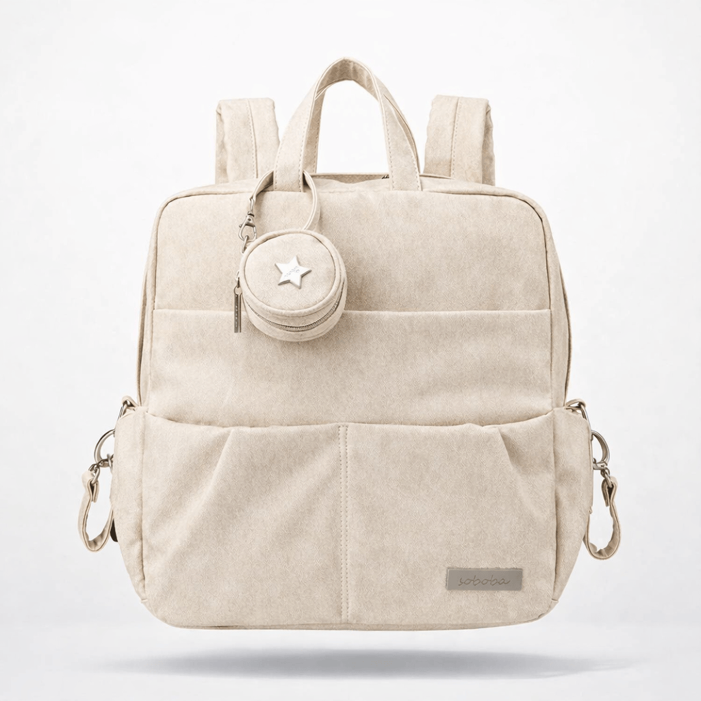Sac à langer imperméable Beige