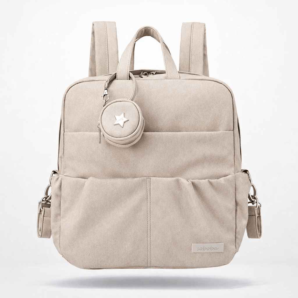 Sac à langer imperméable Marron clair