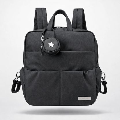 Sac à langer imperméable Noir