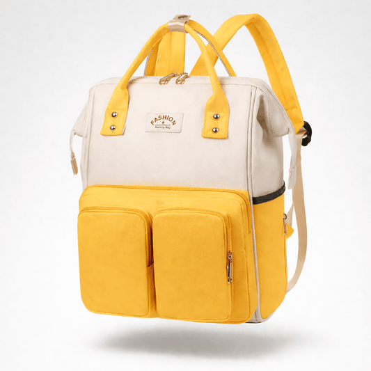 Sac à langer jaune Jaune