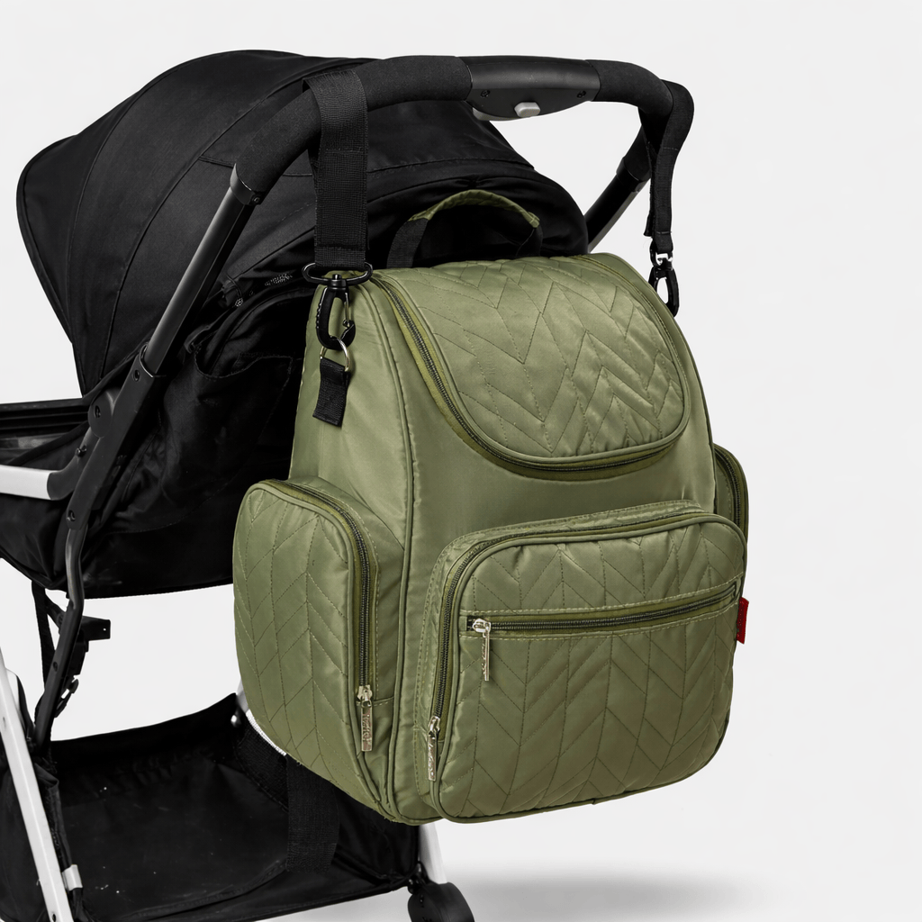 Sac à langer kaki kaki