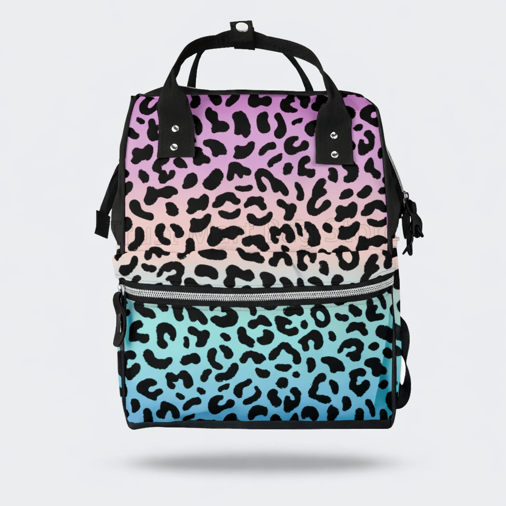 Sac à langer léopard Dégradé léopard