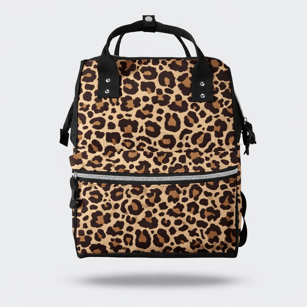 Sac à langer léopard Marron léopard