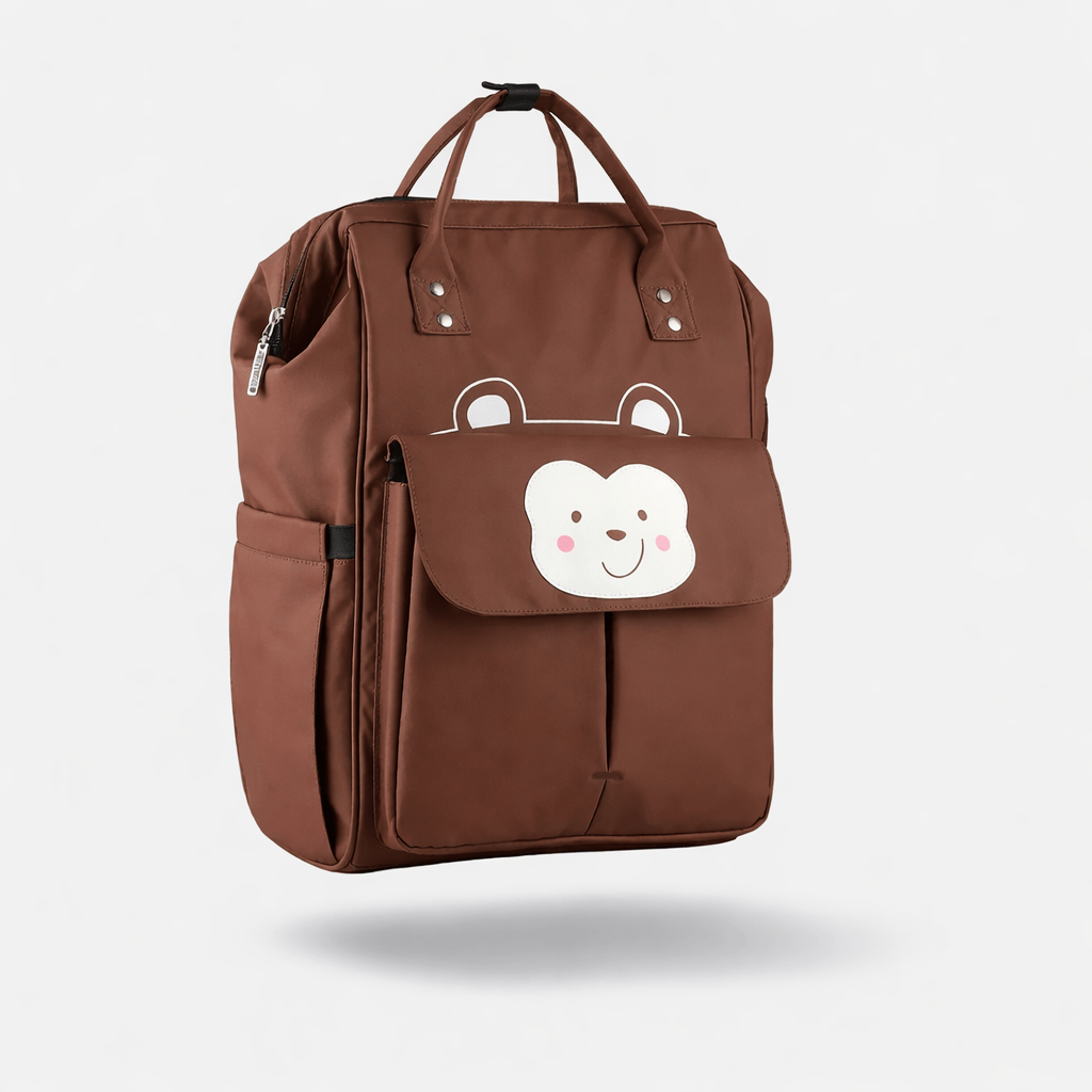 Sac à langer marron Marron