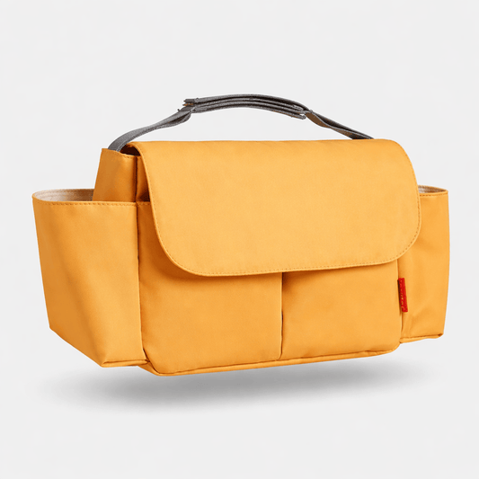 Sac à langer minimaliste Jaune