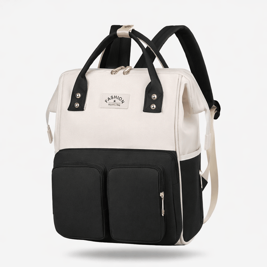 Sac à langer mixte Noir-Gris