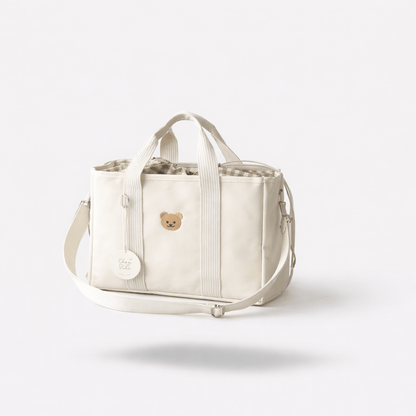 Sac à langer ourson Beige