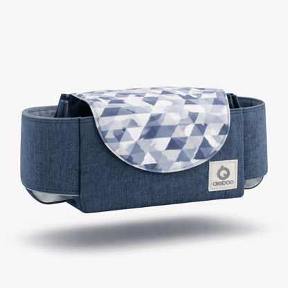 Sac à langer petites sorties Gris-Bleu