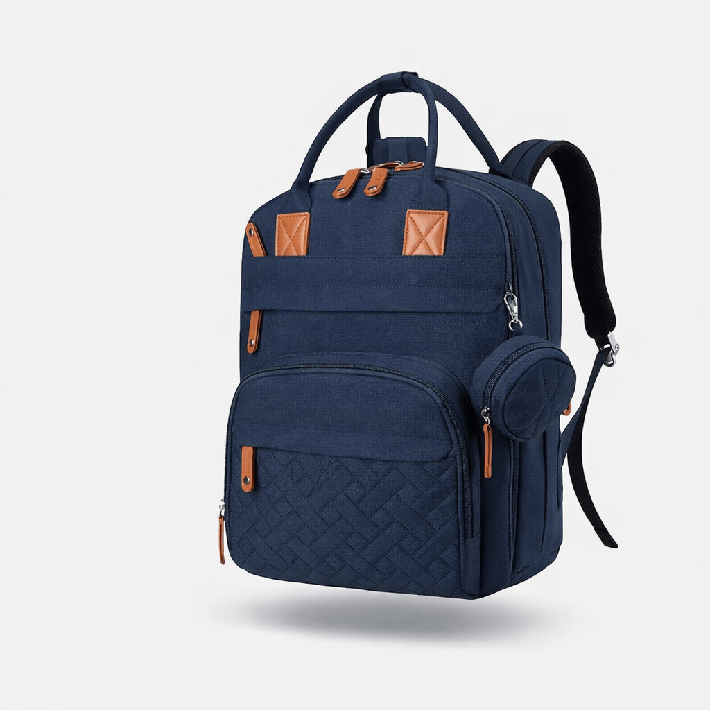 Sac à langer sac à dos Bleu foncé