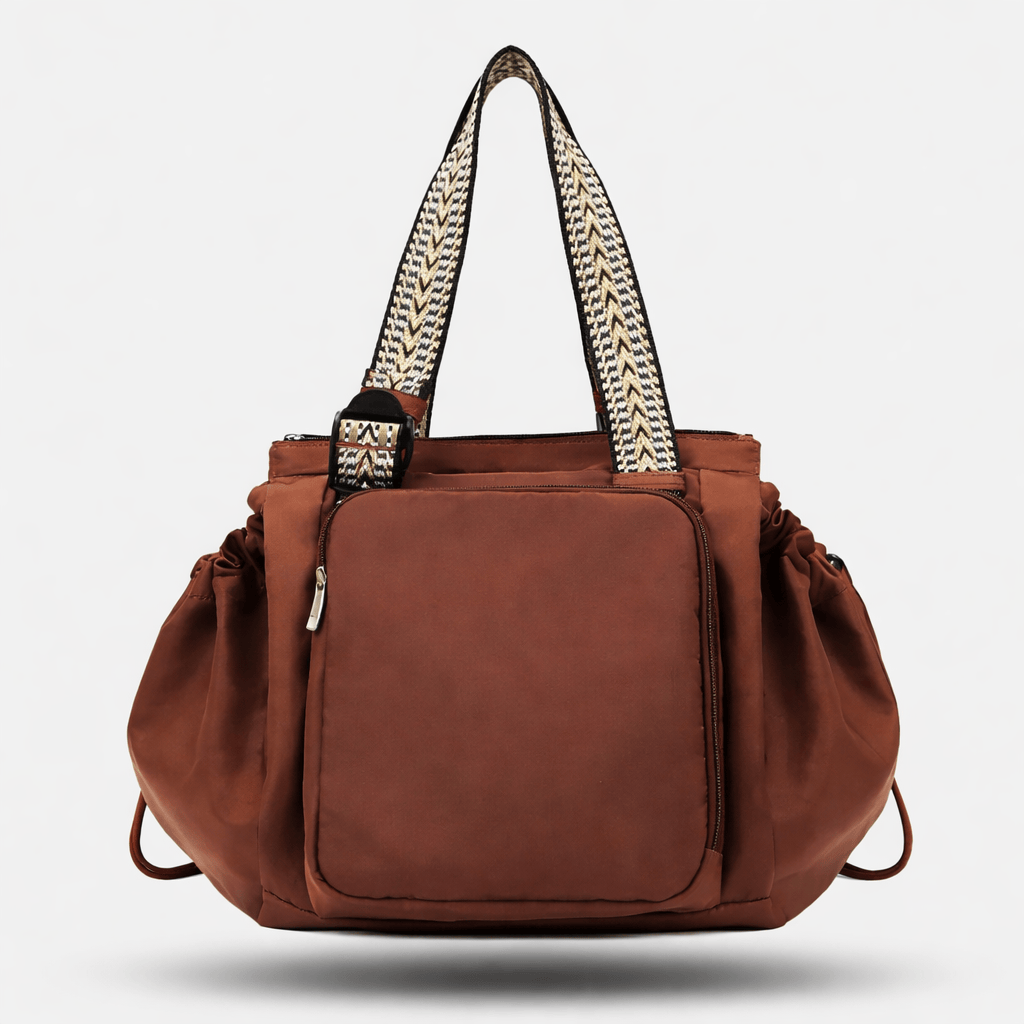 Sac à langer souple Marron