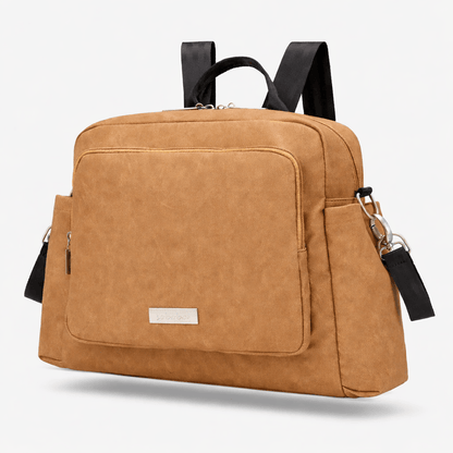 Sac à langer style luxe Marron