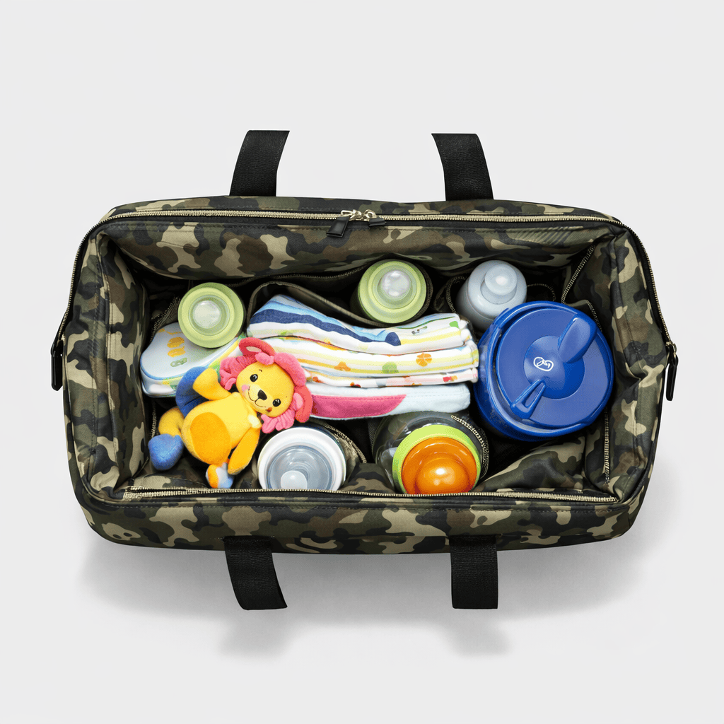 Sac à langer style militaire Style militaire