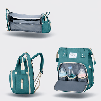 Sac à langer vert Vert