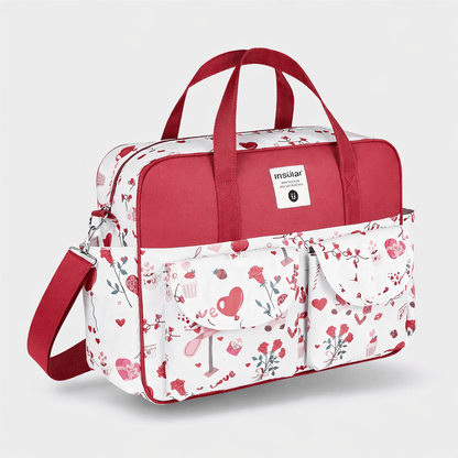 Sac à langer waterproof Roses