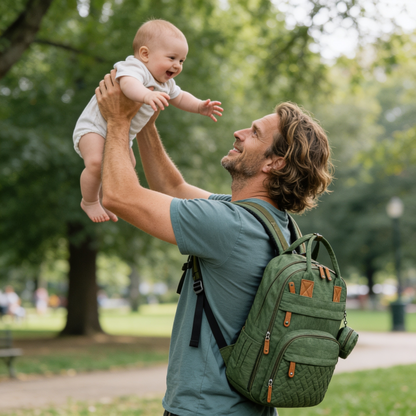 sac a langer sac a dos papa et bebe