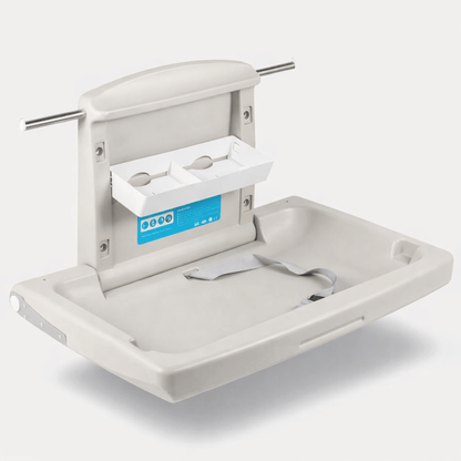 Table à langer murale Gris