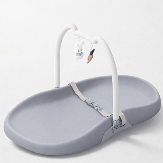 Table à langer portable Gris