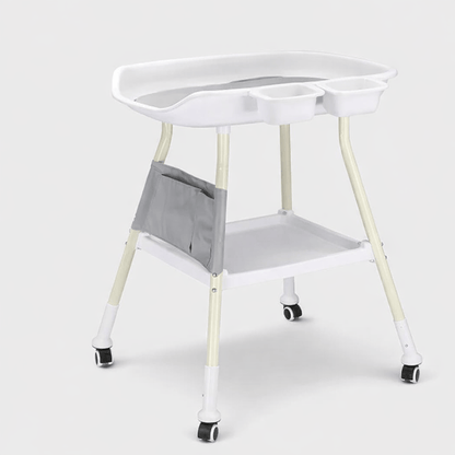 Table à langer pour nouveau-né Gris