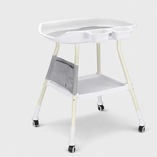 Table à langer pour nouveau-né Gris