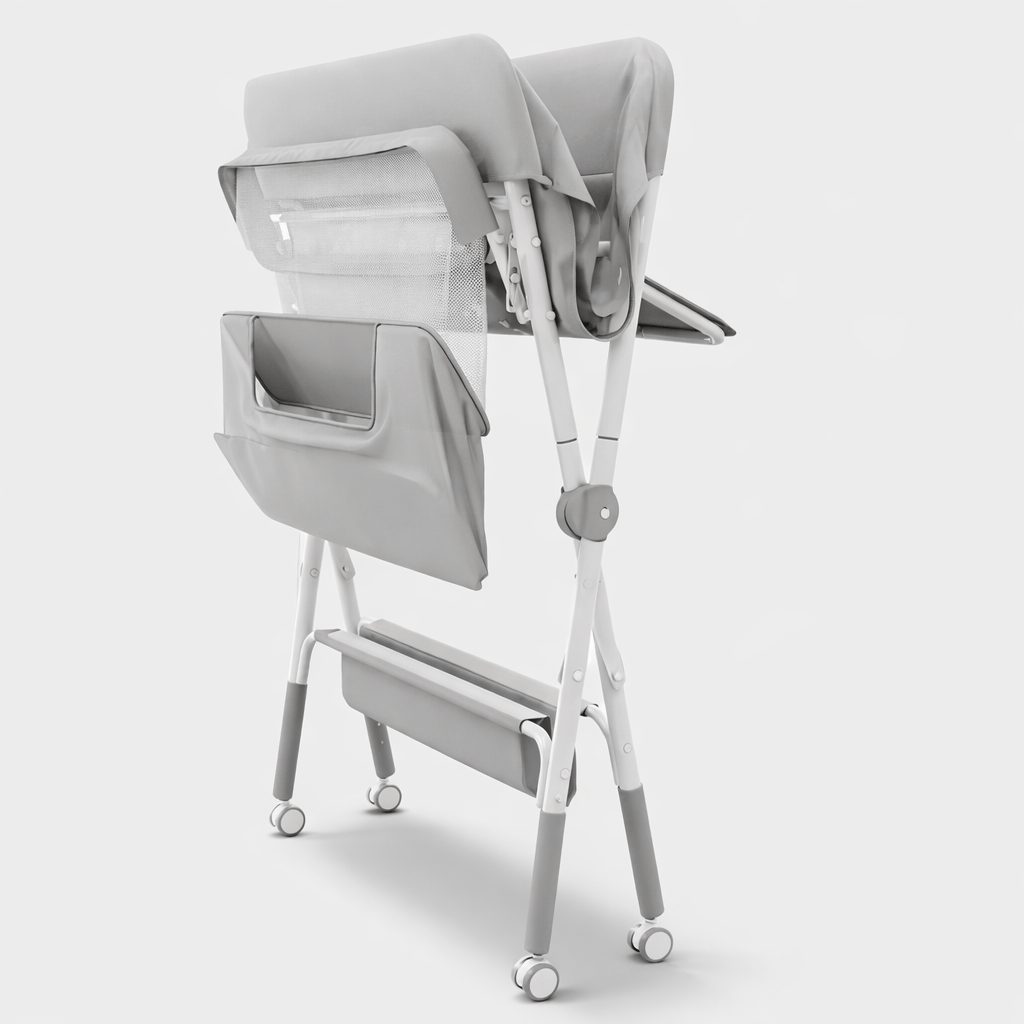 Table à langer réglable et mobile