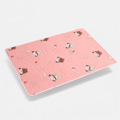 Tapis à langer imperméable Fée rose